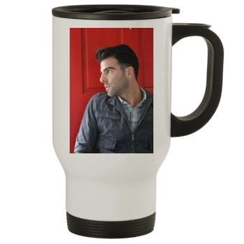 Zachary Quinto Stainless Steel Travel Mug