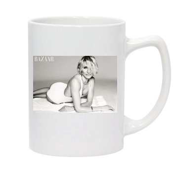 Cameron Diaz 14oz White Statesman Mug