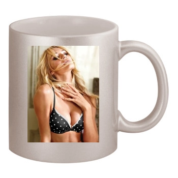 Candice Swanepoel 11oz Metallic Silver Mug