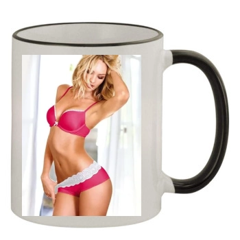 Candice Swanepoel 11oz Colored Rim & Handle Mug