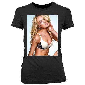 Candice Swanepoel Women's Junior Cut Crewneck T-Shirt