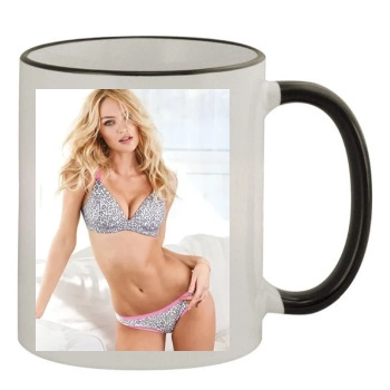 Candice Swanepoel 11oz Colored Rim & Handle Mug