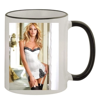 Candice Swanepoel 11oz Colored Rim & Handle Mug