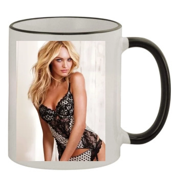 Candice Swanepoel 11oz Colored Rim & Handle Mug