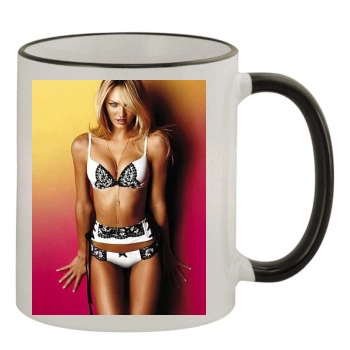 Candice Swanepoel 11oz Colored Rim & Handle Mug