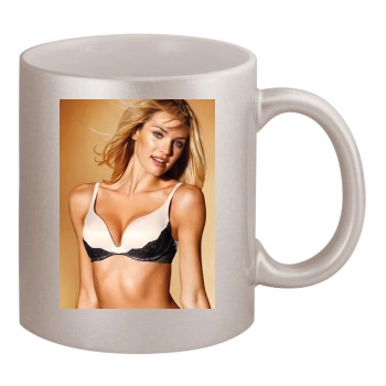 Candice Swanepoel 11oz Metallic Silver Mug