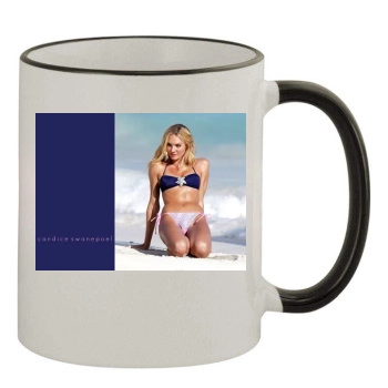 Candice Swanepoel 11oz Colored Rim & Handle Mug