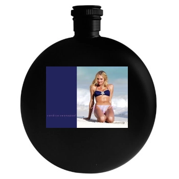 Candice Swanepoel Round Flask