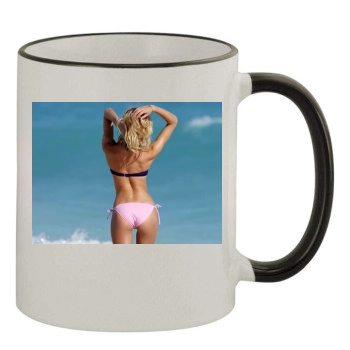 Candice Swanepoel 11oz Colored Rim & Handle Mug