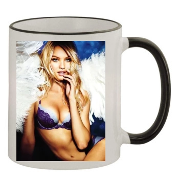 Candice Swanepoel 11oz Colored Rim & Handle Mug