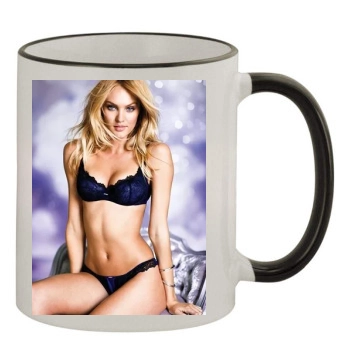 Candice Swanepoel 11oz Colored Rim & Handle Mug