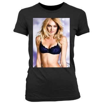 Candice Swanepoel Women's Junior Cut Crewneck T-Shirt