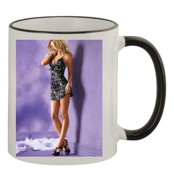 Candice Swanepoel 11oz Colored Rim & Handle Mug