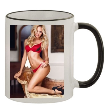 Candice Swanepoel 11oz Colored Rim & Handle Mug