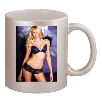 Candice Swanepoel 11oz Metallic Silver Mug