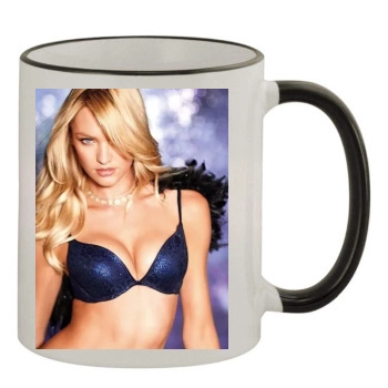 Candice Swanepoel 11oz Colored Rim & Handle Mug