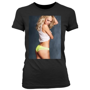 Candice Swanepoel Women's Junior Cut Crewneck T-Shirt