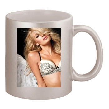 Candice Swanepoel 11oz Metallic Silver Mug