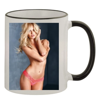 Candice Swanepoel 11oz Colored Rim & Handle Mug