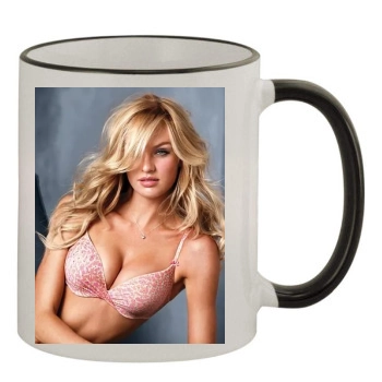 Candice Swanepoel 11oz Colored Rim & Handle Mug