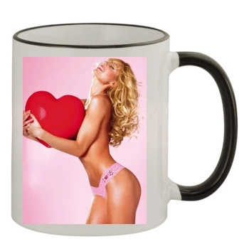 Candice Swanepoel 11oz Colored Rim & Handle Mug