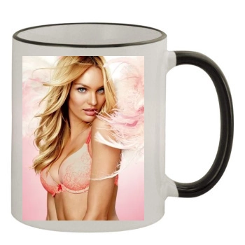 Candice Swanepoel 11oz Colored Rim & Handle Mug