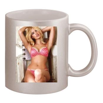 Candice Swanepoel 11oz Metallic Silver Mug