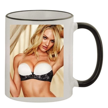 Candice Swanepoel 11oz Colored Rim & Handle Mug