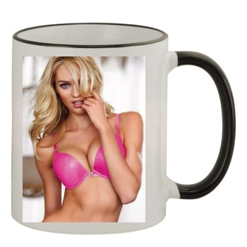 Candice Swanepoel 11oz Colored Rim & Handle Mug