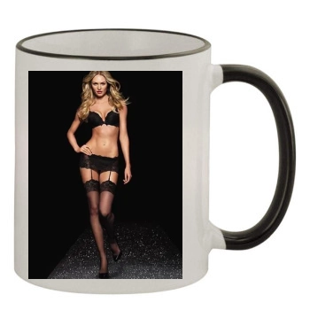 Candice Swanepoel 11oz Colored Rim & Handle Mug