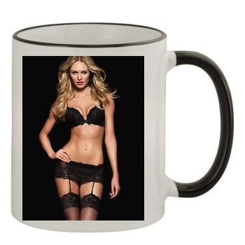 Candice Swanepoel 11oz Colored Rim & Handle Mug