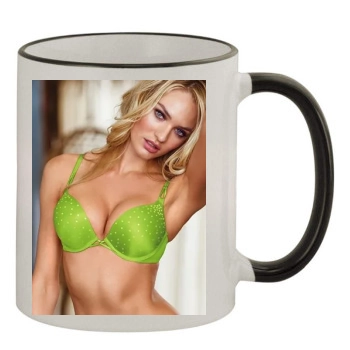 Candice Swanepoel 11oz Colored Rim & Handle Mug