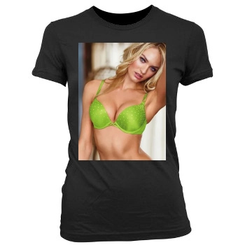 Candice Swanepoel Women's Junior Cut Crewneck T-Shirt