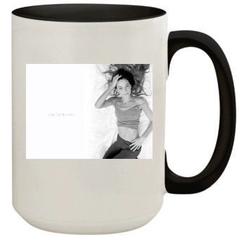 Carla Bruni 15oz Colored Inner & Handle Mug