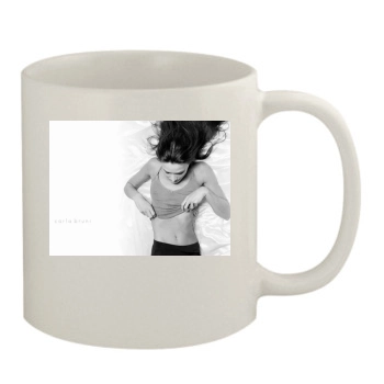 Carla Bruni 11oz White Mug