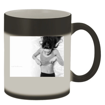 Carla Bruni Color Changing Mug