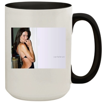 Carla Bruni 15oz Colored Inner & Handle Mug