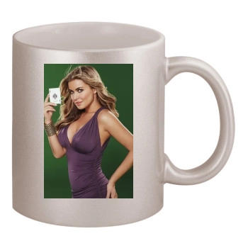 Carmen Electra 11oz Metallic Silver Mug