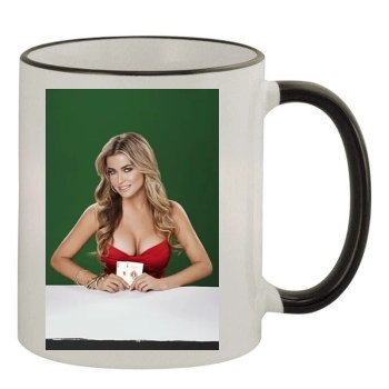 Carmen Electra 11oz Colored Rim & Handle Mug