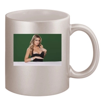 Carmen Electra 11oz Metallic Silver Mug