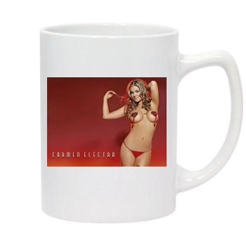 Carmen Electra 14oz White Statesman Mug