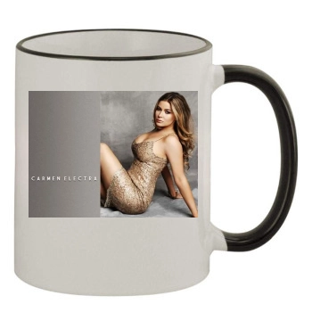 Carmen Electra 11oz Colored Rim & Handle Mug