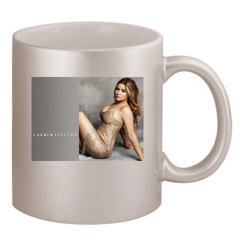 Carmen Electra 11oz Metallic Silver Mug