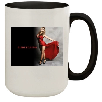 Carmen Electra 15oz Colored Inner & Handle Mug