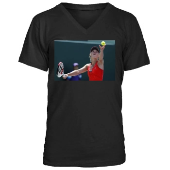 Caroline Wozniacki Men's V-Neck T-Shirt