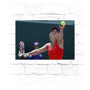 Caroline Wozniacki Metal Wall Art