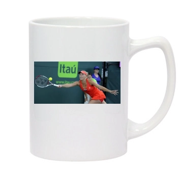 Caroline Wozniacki 14oz White Statesman Mug