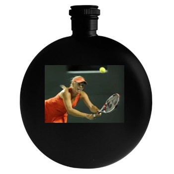 Caroline Wozniacki Round Flask