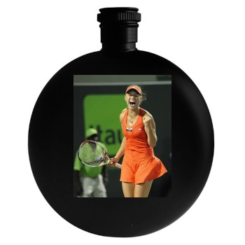 Caroline Wozniacki Round Flask