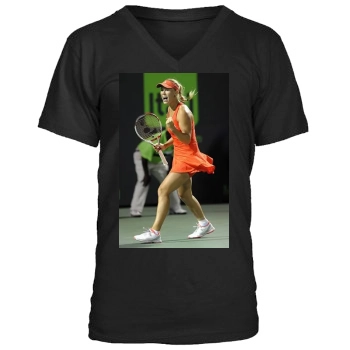 Caroline Wozniacki Men's V-Neck T-Shirt